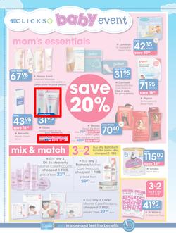 Clicks : Big Baby Savings (13 Oct - 13 Nov 2016), page 22