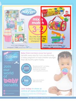 Clicks : Big Baby Savings (13 Oct - 13 Nov 2016), page 23