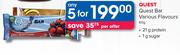 Quest Bar Various Flavours-5 x 60g