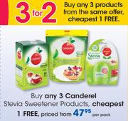 Canderel Stevia Sweetener Products-Per Pack