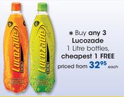 Lucozade 1 Ltr Bottle-Each