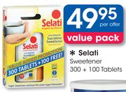 Selati Sweetener 300 + 100 Tablets-Per Offer