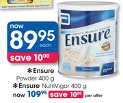 Ensure NutriVigor 400g-Per Offer