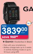 Garmin Vivo Active In Black
