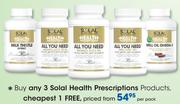 Solal Health Prescriptions Products-Per Pack