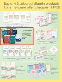 Clicks : Feel Good Summer Health (13 Oct - 13 Nov 2016), page 11