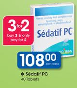 Sedatif PC 40 Tablets-Per Pack