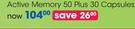 Efamol Active Memory 50 Plus 30 Capsules-Per pack