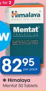 Himalaya Mentat 50 Tablets-Per Pack