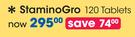 Stamino Gro 120 Tablets-Per Pack