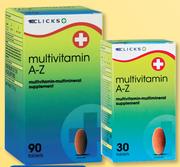 Clicks Multivitamin A-Z 90 Tablets-Per pack