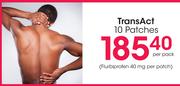 TransAct 10 Patches-Per Pack