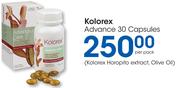 Kolorex Advance 30 Capsules-Per Pack