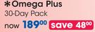 Preg Omega Plus 30 Day Pack-Per Pack