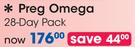 Preg Omega 28 Day Pack-Per Pack