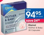 Efamol Mother & Baby 30 Capsules-Per Pack