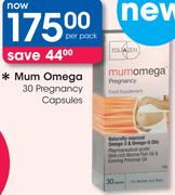 Mum Omega 30 Pregnancy Capsules-Per Pack