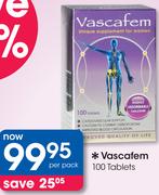 Vascafem 100 Tablets-Per Pack