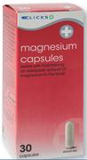Clicks Magnesium 60 Capsules-Per Pack
