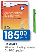 Clicks Glucosamine Supplement 2x90 Capsules-Per Pack