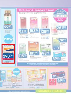 Clicks : Feel Good Summer Health (13 Oct - 13 Nov 2016), page 21