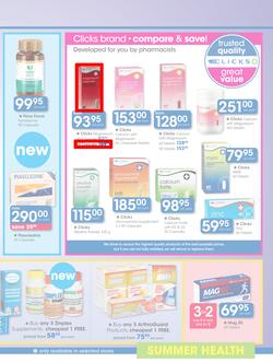 Clicks : Feel Good Summer Health (13 Oct - 13 Nov 2016), page 21