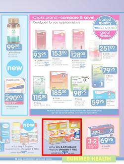 Clicks : Feel Good Summer Health (13 Oct - 13 Nov 2016), page 21