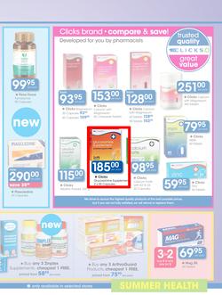 Clicks : Feel Good Summer Health (13 Oct - 13 Nov 2016), page 21