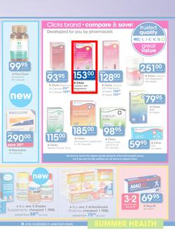 Clicks : Feel Good Summer Health (13 Oct - 13 Nov 2016), page 21