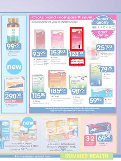 Clicks : Feel Good Summer Health (13 Oct - 13 Nov 2016), page 21