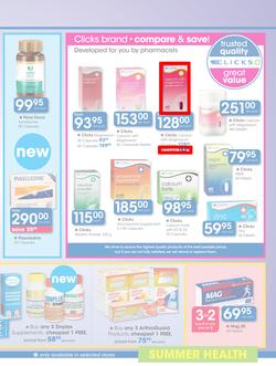 Clicks : Feel Good Summer Health (13 Oct - 13 Nov 2016), page 21