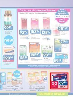 Clicks : Feel Good Summer Health (13 Oct - 13 Nov 2016), page 21