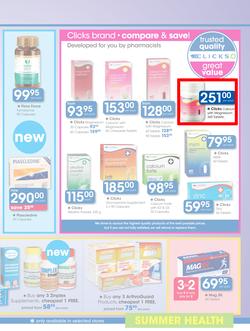 Clicks : Feel Good Summer Health (13 Oct - 13 Nov 2016), page 21