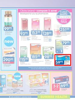 Clicks : Feel Good Summer Health (13 Oct - 13 Nov 2016), page 21