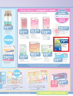 Clicks : Feel Good Summer Health (13 Oct - 13 Nov 2016), page 21