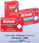 Rennie Products-Per Pack