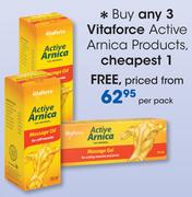 Vitaforce Active Arnica Products-Per Pack