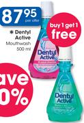 Dentyl Active Mouthwash-500ml Per Offer