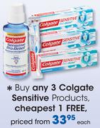 Colgate Sensitive Products-Each