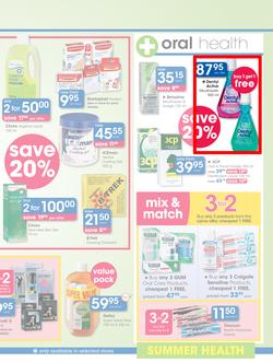 Clicks : Feel Good Summer Health (13 Oct - 13 Nov 2016), page 25