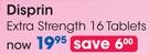 Disprin Extra Strength 16 Tablets-Per Pack