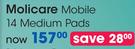 Molicare Mobile 14 Medium Pads-Per Pack