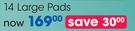 Molicare Mobile 14 Large Pads-Per Pack