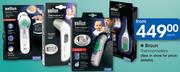 Braun Thermometers-Each