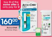 Accu-Chek 50 Active Strips-Per Pack