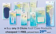 Clicks Foot Care Products-Each