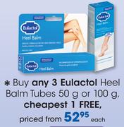 Eulactol Heel Balm Tubes-50/100g Each