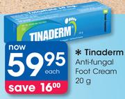 Tinaderm Anti-Fungal Foot Cream-20g