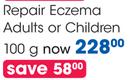 Dermalex Repair Eczema Adults Or Childeren-100g Each