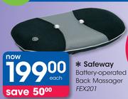 Safeway Battery Operated Back Massager FEX201
